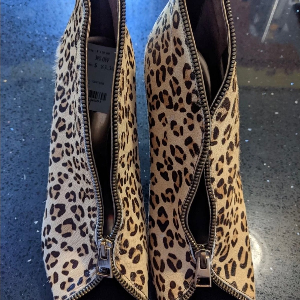Peeptoe booties